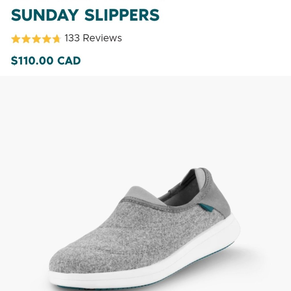 Vessi Sunday Slippers - Women 7 brand new